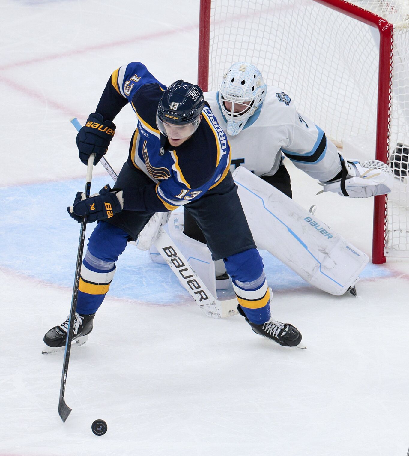 Blues lose to the Utah Hockey Club 4-2